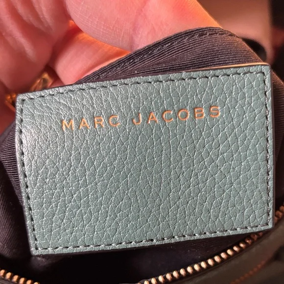 Marc Jacobs Teal Leather Crossbody Bag - Picture 7 of 8